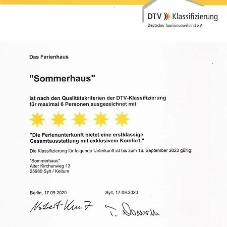 Sommerhaus Sommerhaus Casa de Férias *